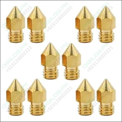 0.3mm 3d Printing Nozzle Printer Accessories Mk8 Brass