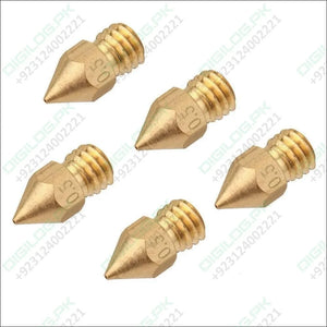 0.5mm 3d Printing Nozzle Printer Accessories Mk8 Brass