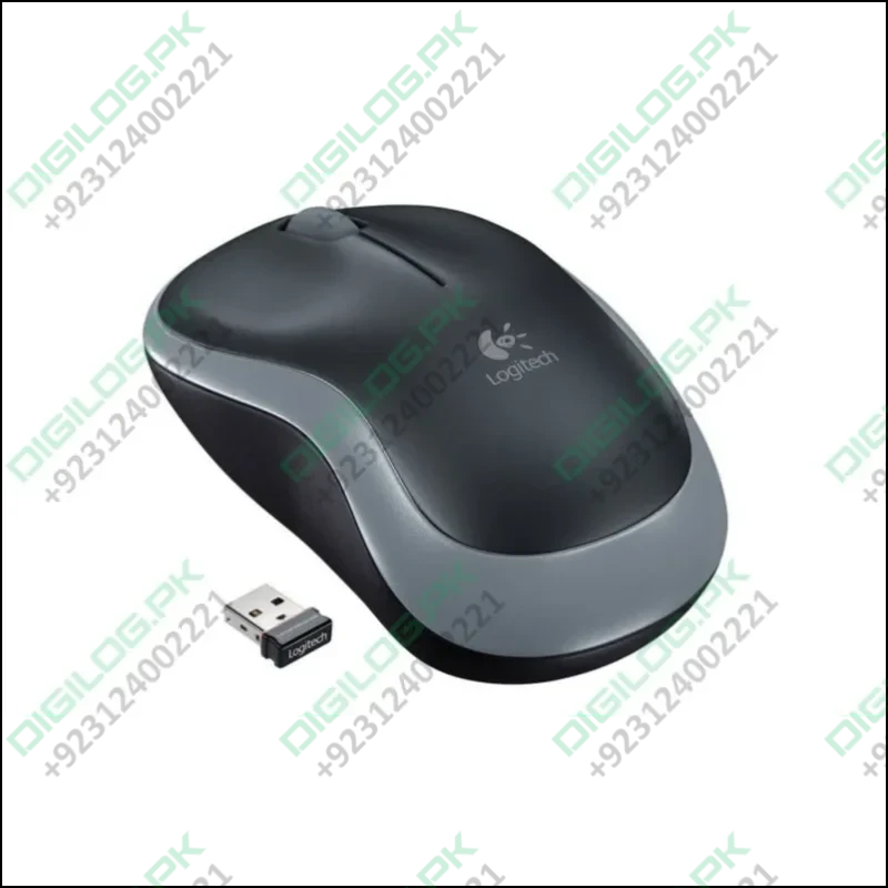 Logitech M185 Wireless Swift Gray Mouse