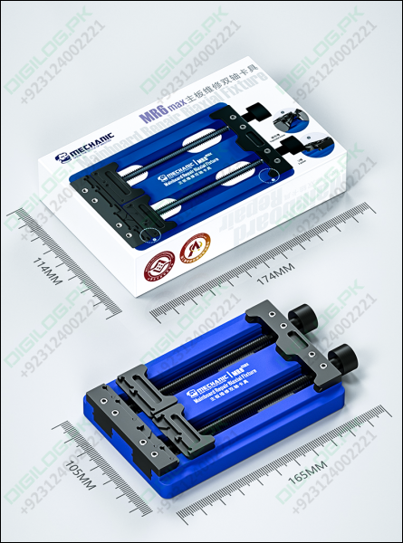 Mechanic MR6 Max Adjustable PCB Board Fixed Holder For Phone Motherboard CPU Repair Rework Fixture IC Chip Soldering Clamp