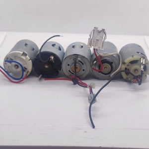 1 Piece Mix Shape DC Motor 3V To 24V Motor Without Wires - with various wire configurations and connectors.