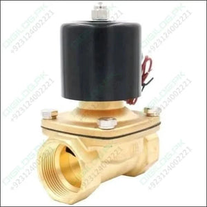 1.5 Inch 220v Ac Brass Electric Solenoid Valve For Water