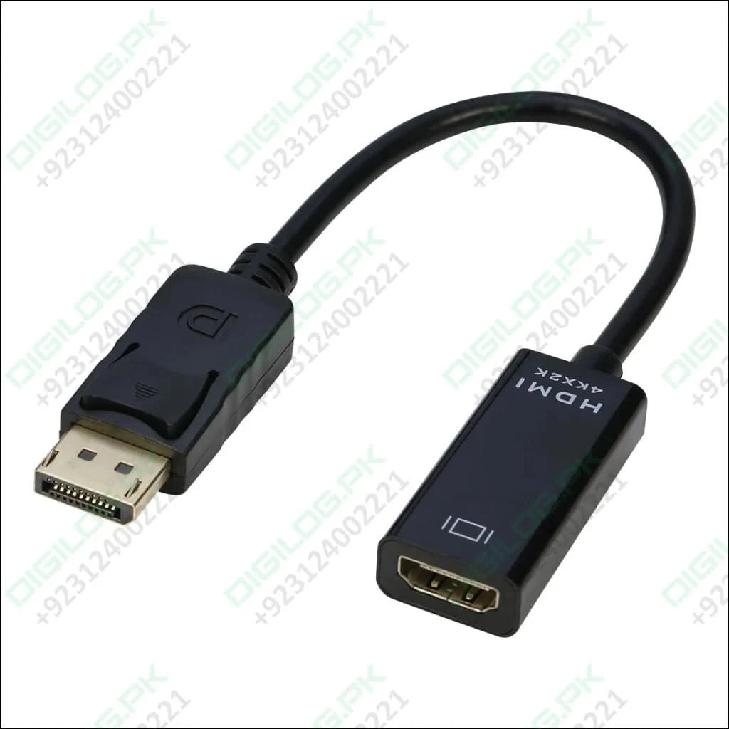 1080P HDMI-Compatible DisplayPort to HDMI Adapter