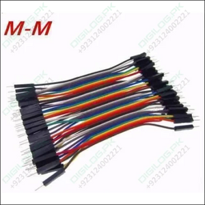 10cm Pin To Jumper Wire Dupont Line 40 Male Arduino Wires