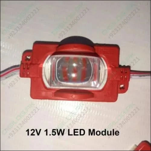 Red Color 12v 1.5w Led Module Self Adhesive Light