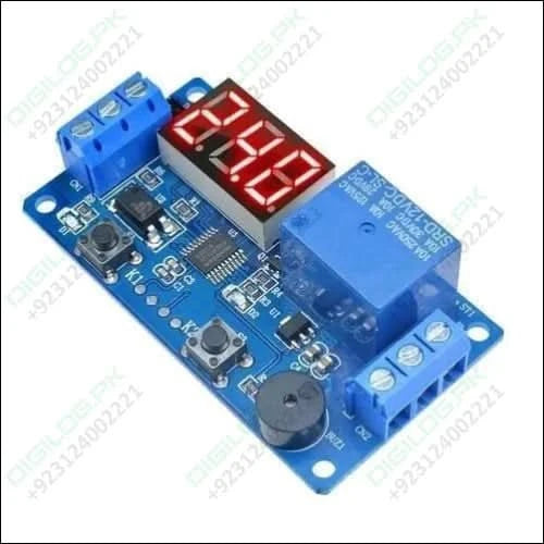 12v Digital Led Timer Module Adjustable Relay Time Control