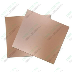 12×12 Fiber PCB Copper Glass Sheet Single Side