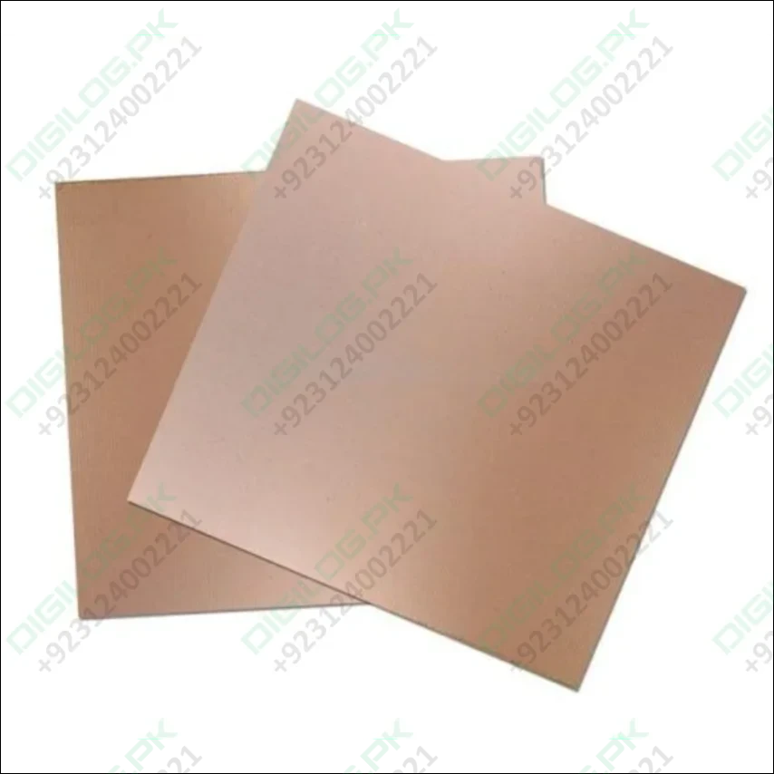 12×12 Fiber PCB Copper Glass Sheet Single Side