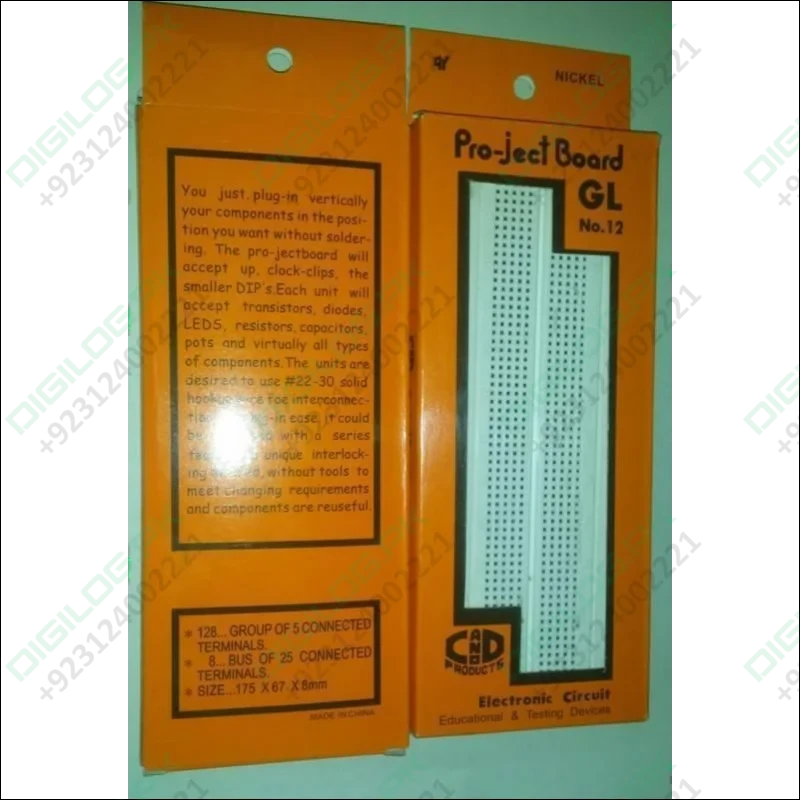 Breadboard Project Board Gl NO 12