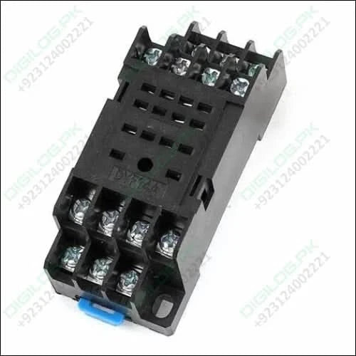 14 Pin 5A Coil 220V AC Power Relay Base Screw Terminals Base
