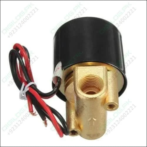 1/4 Inch 12v Dc 24v Solenoid Valve For Water Air Gas