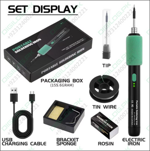 15w chargeable usb c soldering iron set price in pakistan