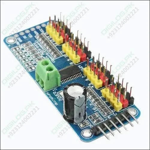 16 Channel Servo Motor Driver Pca9685 12 Bit Pwm I2c Module