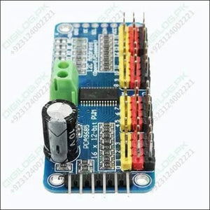 16 Channel Servo Motor Driver Pca9685 12 Bit Pwm I2c Module