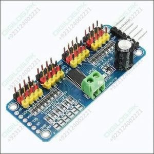 16 Channel Servo Motor Driver Pca9685 12 Bit Pwm I2c Module