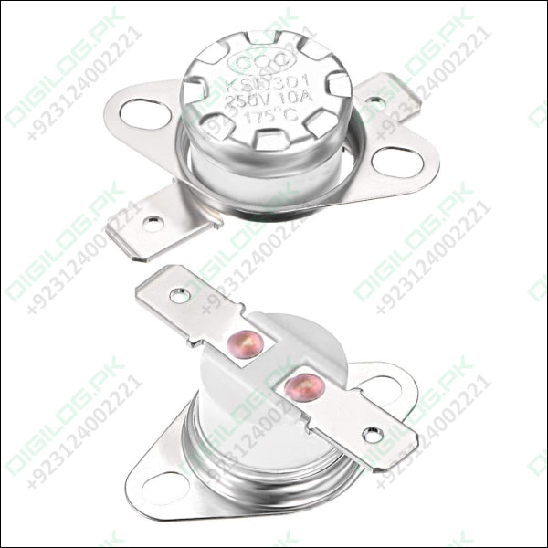 175°C Normally Closed Thermostat Thermal Temperature KSD301 Switch NC