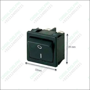 19mmx22mm 2 Position Rocker Switch 4 Legs In Pakistan
