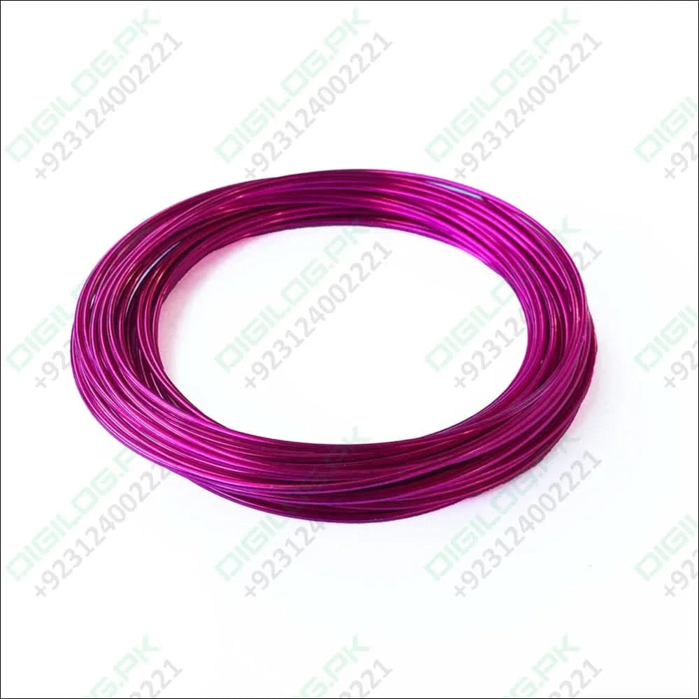 High Quality 1 Meter pink Solderable Flexible Wire