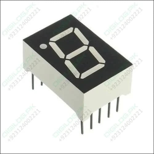 Ca 1 Digit 7 Segment 0.7 Inch Led Common Anode Display