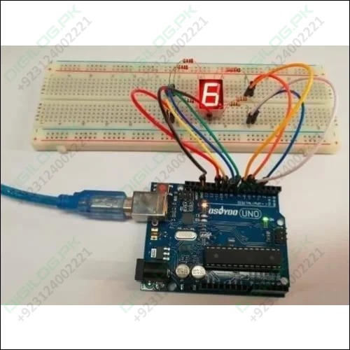 Ca 1 Digit 7 Segment 0.7 Inch Led Common Anode Display