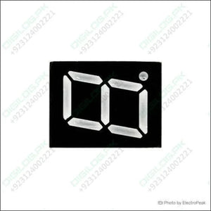 Cc 1 Digit 7 Segment 0.7 Inch Led Common Cathode Display