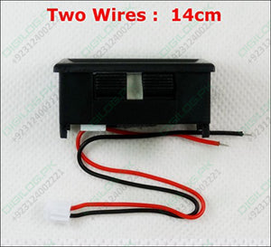 2 Wire DC 7-100V 0.56’’ Mini Digital red LED Display Volt Meter Voltmeter Voltage Meter Panel Digital Voltmeter Gauge