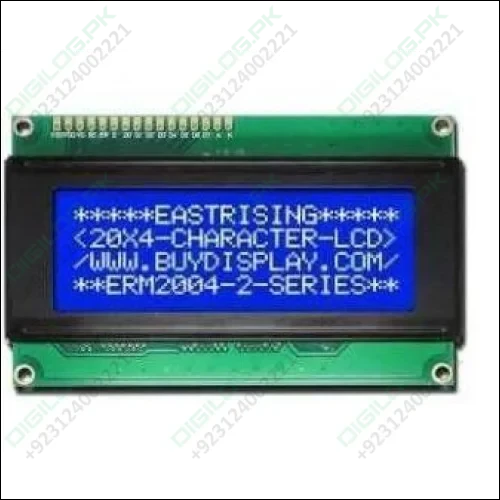 2004a 20x4 Character Blue Color Lcd Display For Arduino