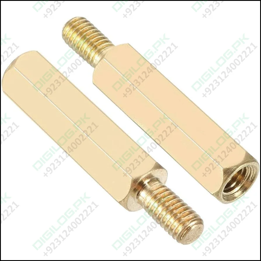 20+5mm M3x25mm Male To Female Hex Thread Standoff Pcb Pillar Brass