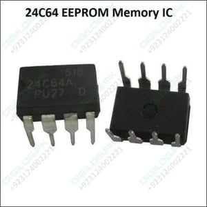 24c64 Serial Eeprom 64k Memory Ic