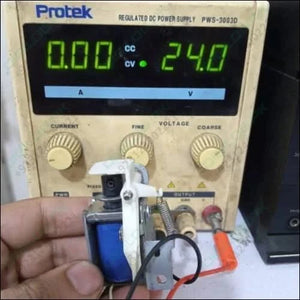 Used 1 Piece Dc Solenoid Electromagnet In Mix Shape