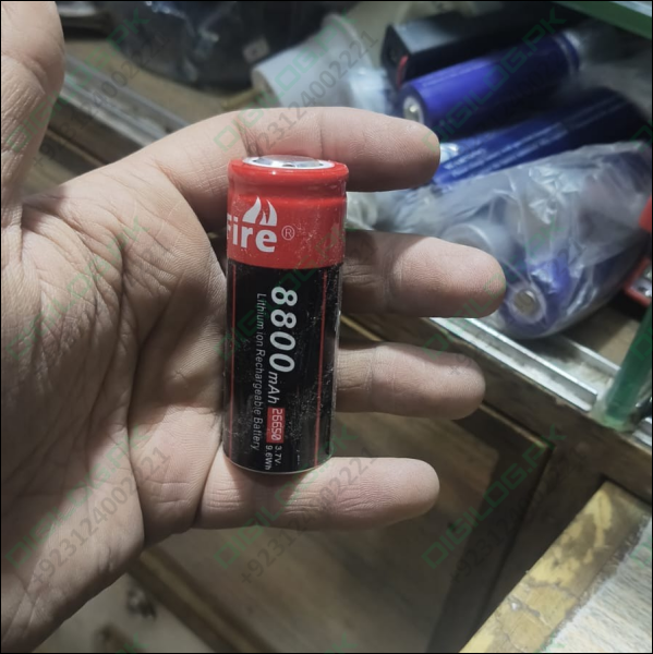 26650 Rechargeable Li-ion Battery Cell 4000mAh