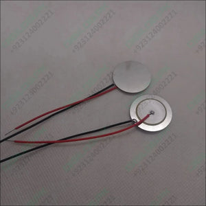 27mm Piezoelectric Ceramic Disc Piezo Element Plate With Wires In Pakistan