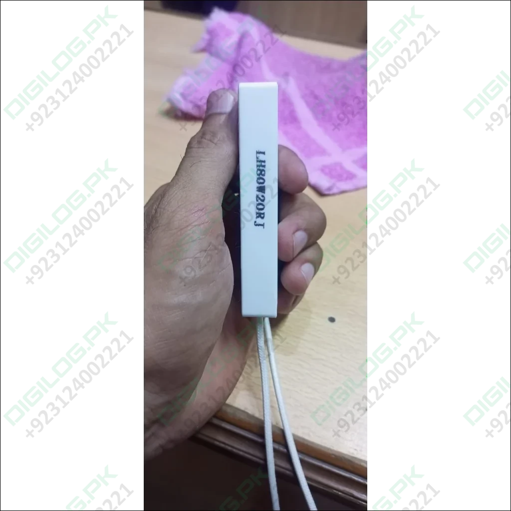 80W 20RJ Ceramic Power Braking Resistor