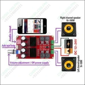 2 Channel 2x 51k Xh M190 Audio Amplifier Board Tda3116d2