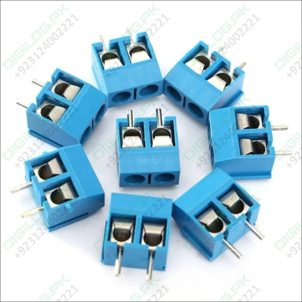 2 Pin Plug-in Screw Terminal Block Connector 5.08mm Pitch