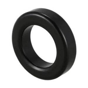 3 Inch diameter toroid ferrite core transformer choking coil parts for local inverter - a smooth, black, ring-shaped electronic component shown in isolation against a white background.