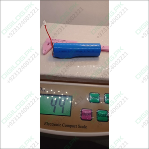 3.7V 1800mAh 18650 Lithium-Ion Battery Pack with BMS Protection – Buy in Pakistan