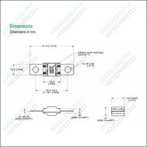 Littelfuse Midi Bolt-down Fuse 70a 498 Series 32vdc Time
