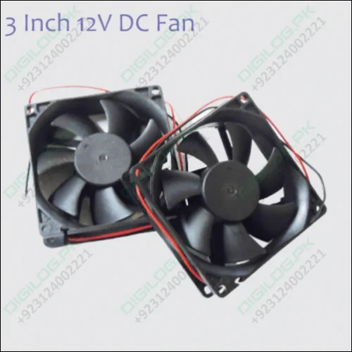 80mm x x25mm 12v Dc Exhaust Fan 3 Inch 12V