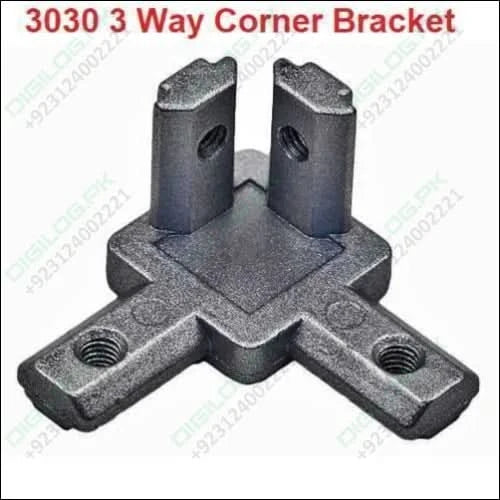 3030 Size 3 Way End Corner Bracket Connector For t Slot