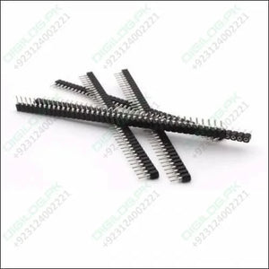 40 Pin 2.54mm Single Row Round Female Header Strip