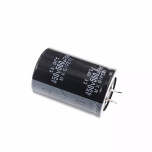 Black electrolytic capacitor for 450V 560UF energy storage applications