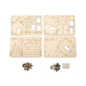 Unassembled 4dof Wooden Robotic Arm In Pakistan