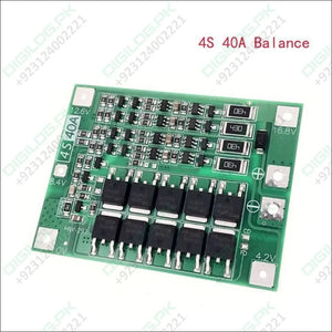 4s Bms 40a Li-ion Battery Protection Board Balanced Version