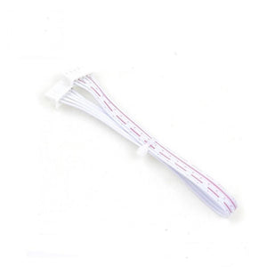 5 Wires 2.54mm Pitch Female To Female JST Xh Connector Cable Wire 6 Inch - a white five-wire cable with white plastic connectors at each end.