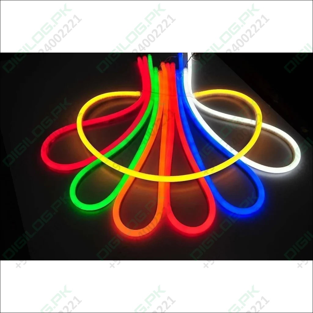 50 Meter 12v Neon Rope Light In Pakistan Red Green Blue