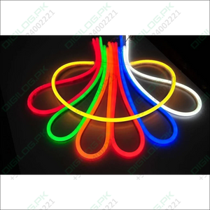 50 Meter 12v Neon Rope Light In Pakistan Red Green Blue