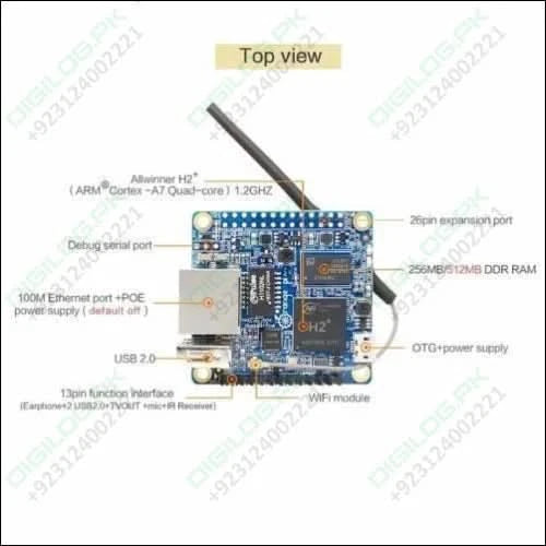 512mb Orange Pi Zero H2 Development Board