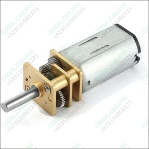 High Torque N30 Gear Motor with Metal Housing for Robot Chassis Car