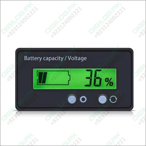 Battery Capacity Tester LCD Display Digital Lithium Battery Status Display Capacity Voltage Meter Tester Voltmeter